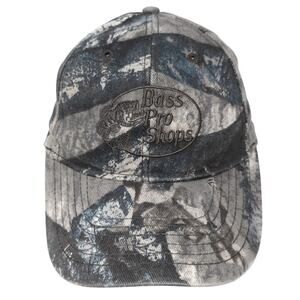 Bass Pro Shops Snapback Hat Multicolor Camo One Size Gone Fishing Outdoor